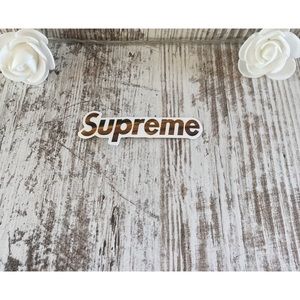Brand new Supreme sticker